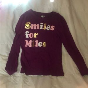 Set of 8 Girls Long Sleeve TShirts